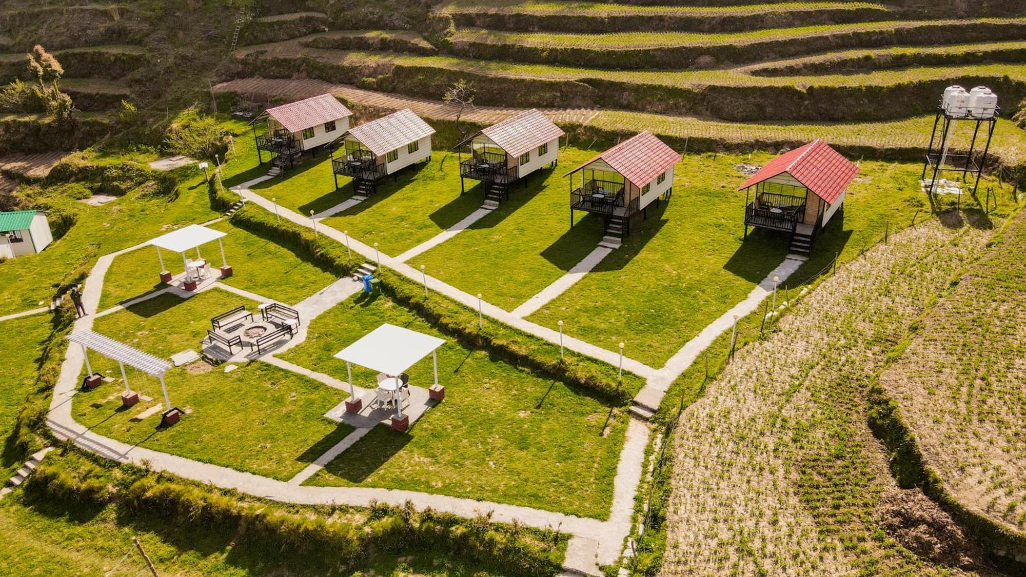 The Hillside Cottages Kanatal Buitenkant foto